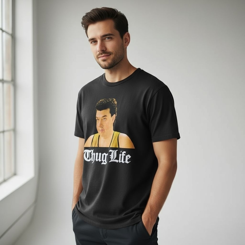 "Thug Life" Pineapple Express Short Sleeve Unisex Graphic Tee NWOT